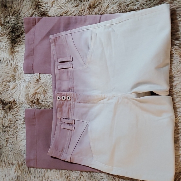 ANTHROPOLOGY PANTS SIZE 32 BRAND NEW NO LAVEL THE COLOR IS LIGHT PURPLES PINK - Picture 5 of 17